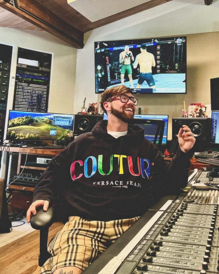 Nick Celino is Recording in Roy Hay's studio