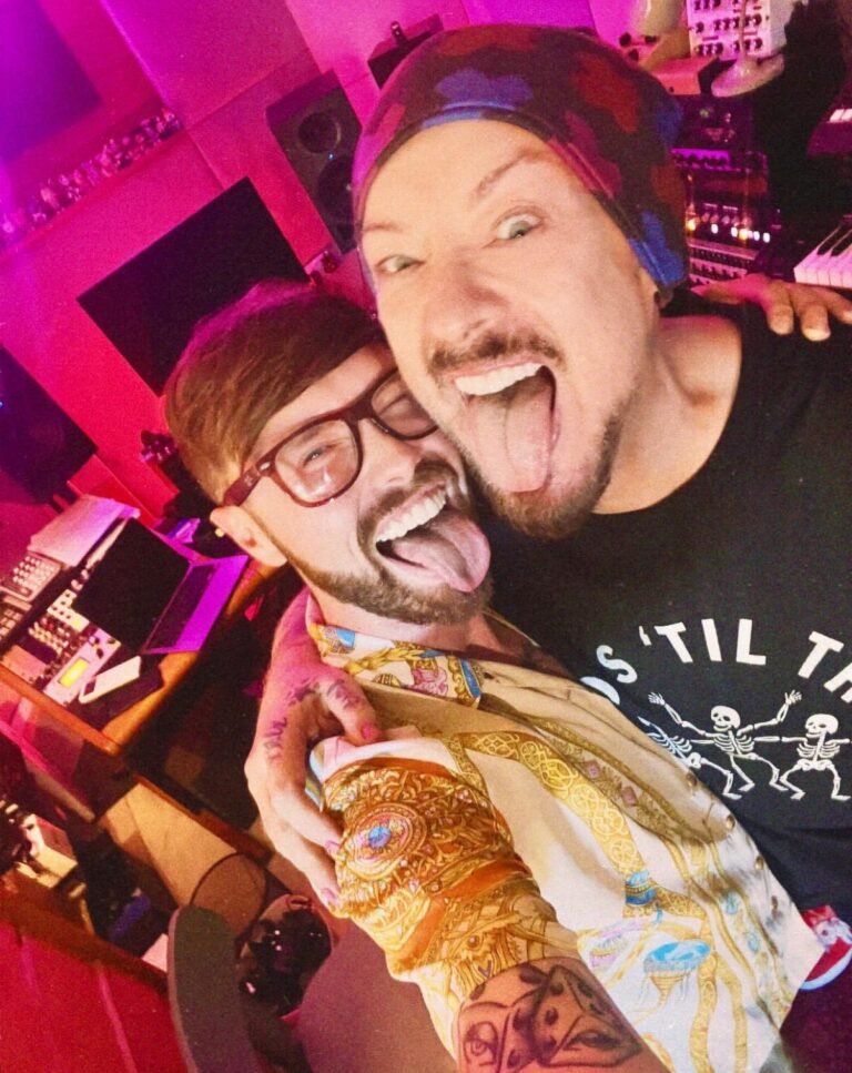 Recording with Boy George in London